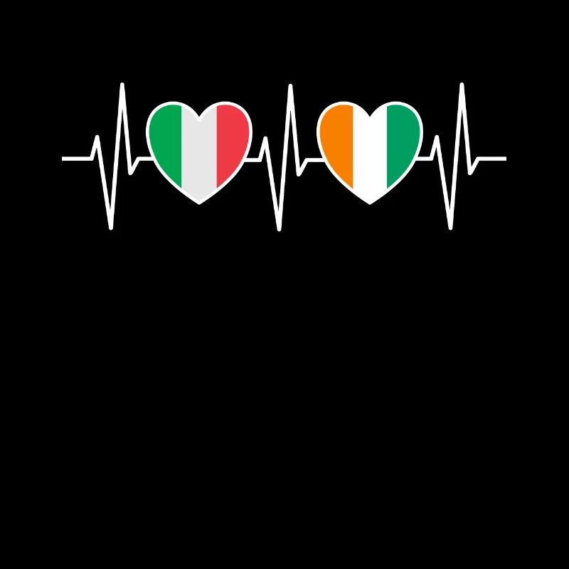 Drapeaux de l’Italie et de la Côte d’Ivoire