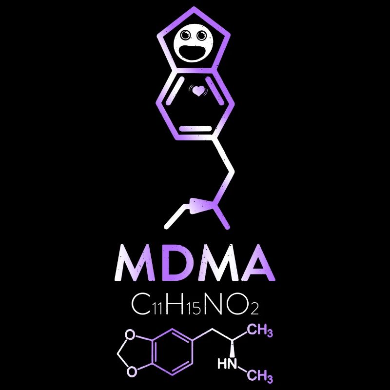 MDMA Molekül - Chemie Element