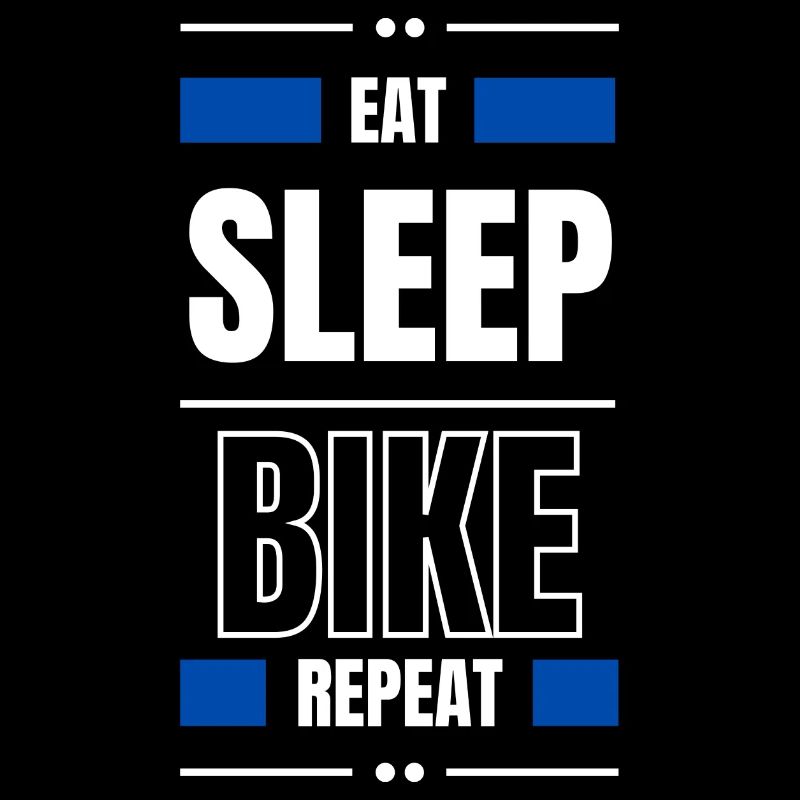 manger dormir vélo répéter idée cadeau vélo disant