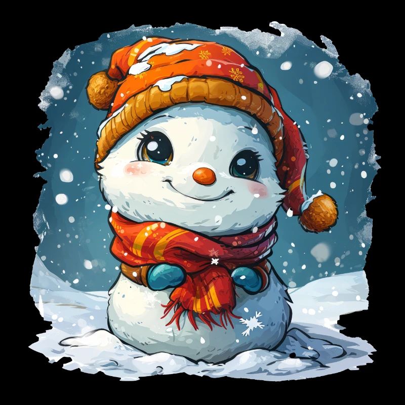 Snowman for children