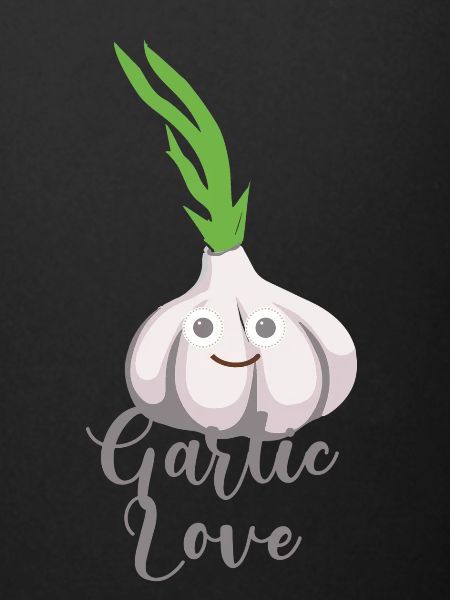 garlic love,garlic,love,vegetables,comic