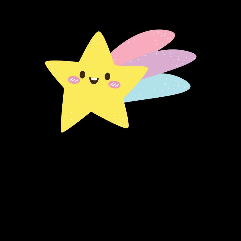 Shooting star child star comet gift Maedchen