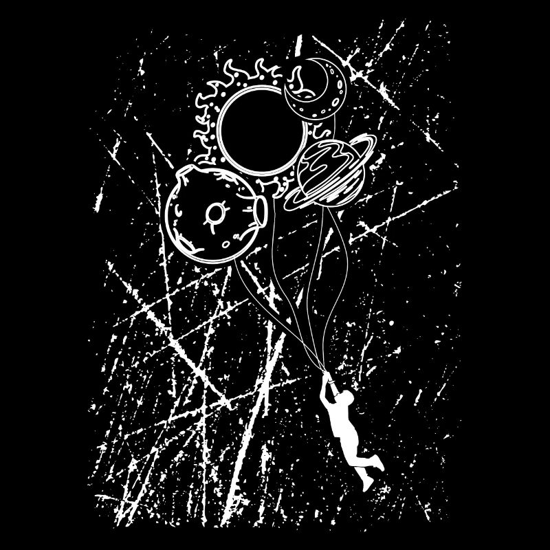 Fantasy planets as balloons