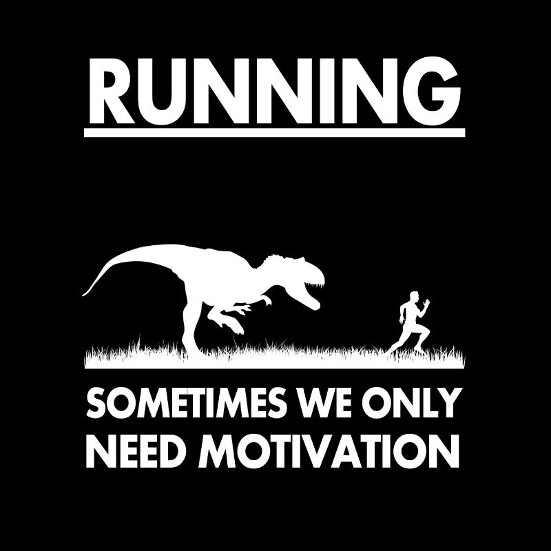 Running motivation dinosaur gift gift idea
