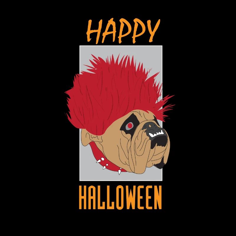 Chien d'Halloween