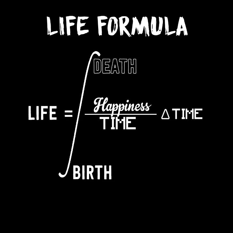 Mathe Formel Leben Mathematik Geburt Tod Lehrer