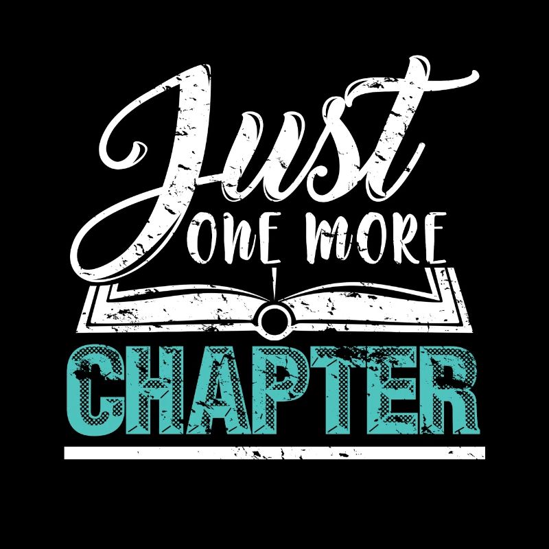 Just one more Chapter Geschenk Spruch Lesen