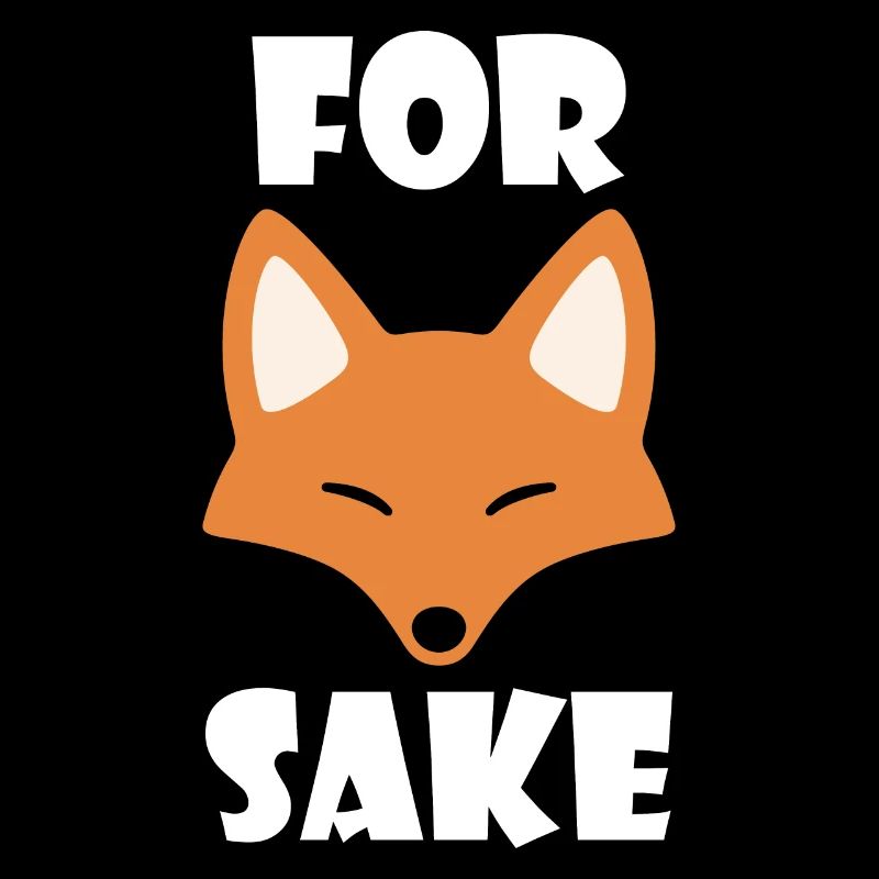 Fuchs lustig Spruch Spaß Geschenk