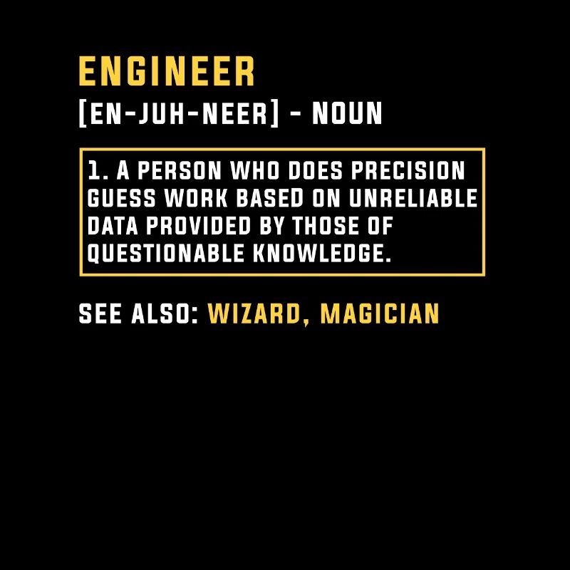 Engineer definition engineering gift
