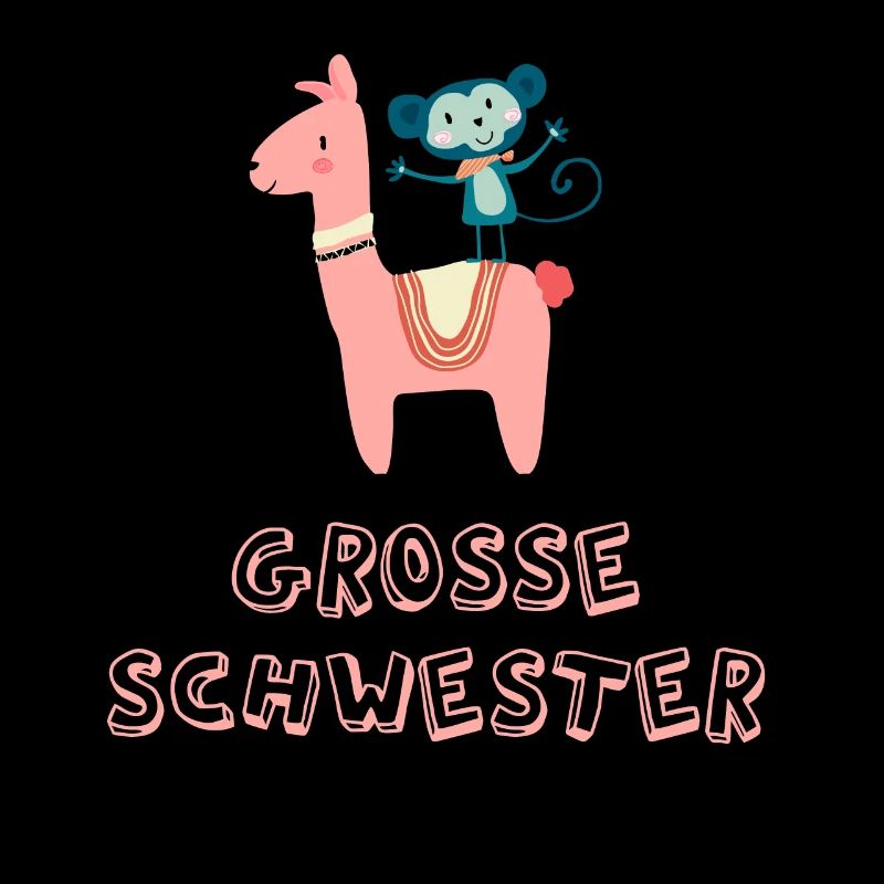 Grosse Schwester Große Schwester T-Shirt