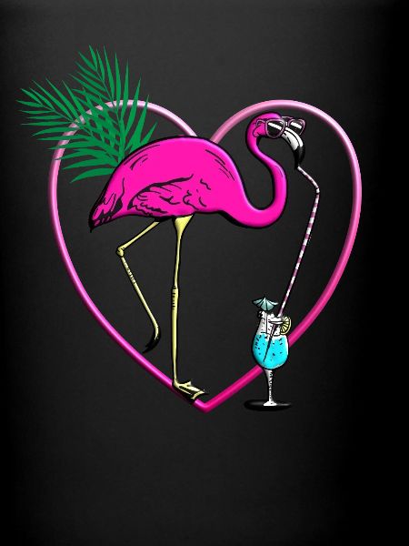 Flamingo cocktail