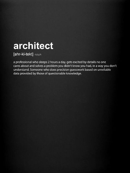 Définition d'architecte anglais