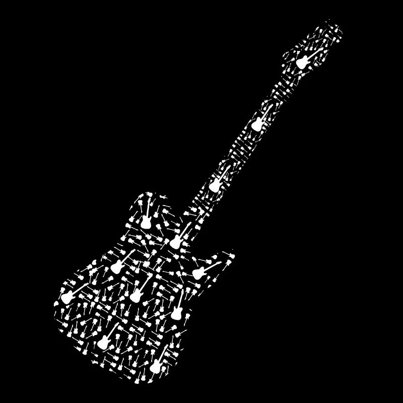 E Guitar de E Guitar - Guitar Shirt