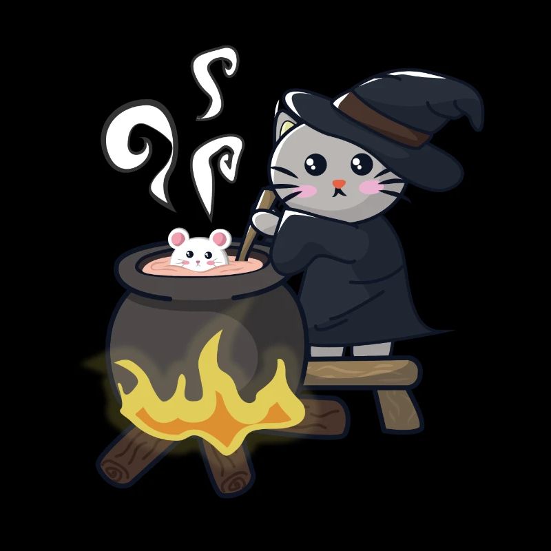 Witch brews Halloween a potion