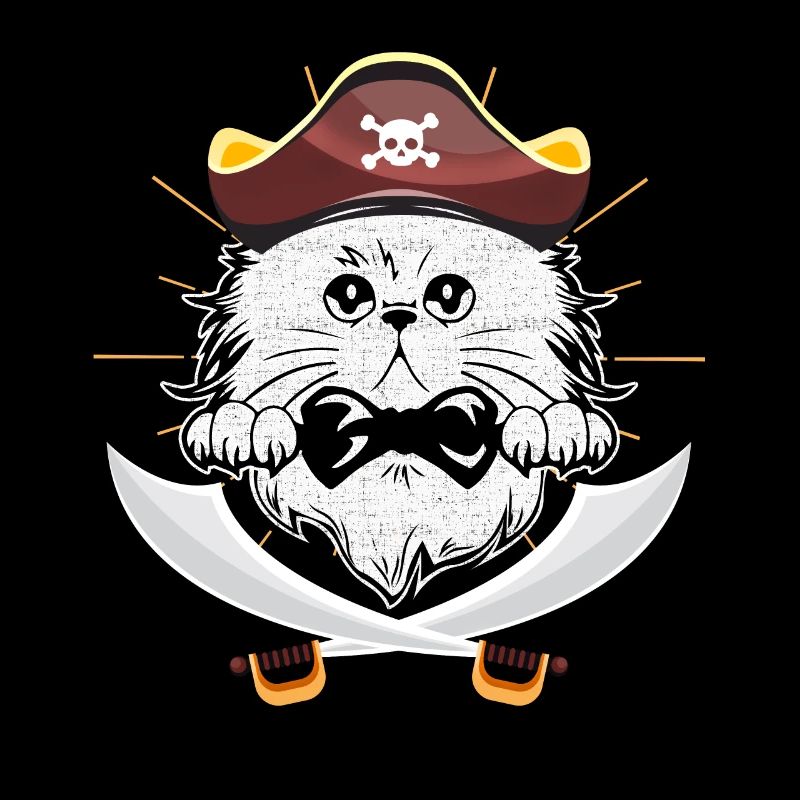 Chat pirate bébé pirate