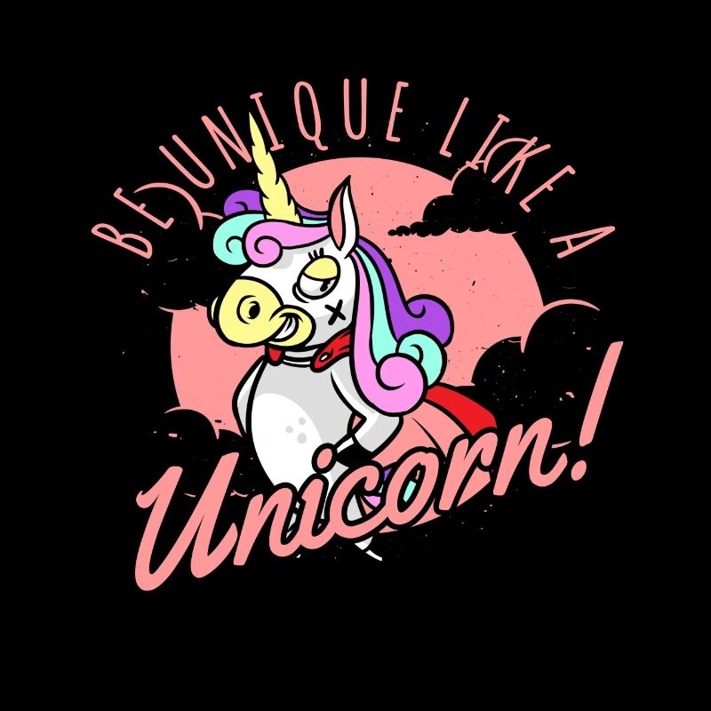Sei einzigartig wie ein Einhorn