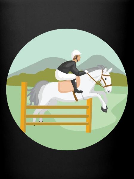Cheval de saut d'obstacles