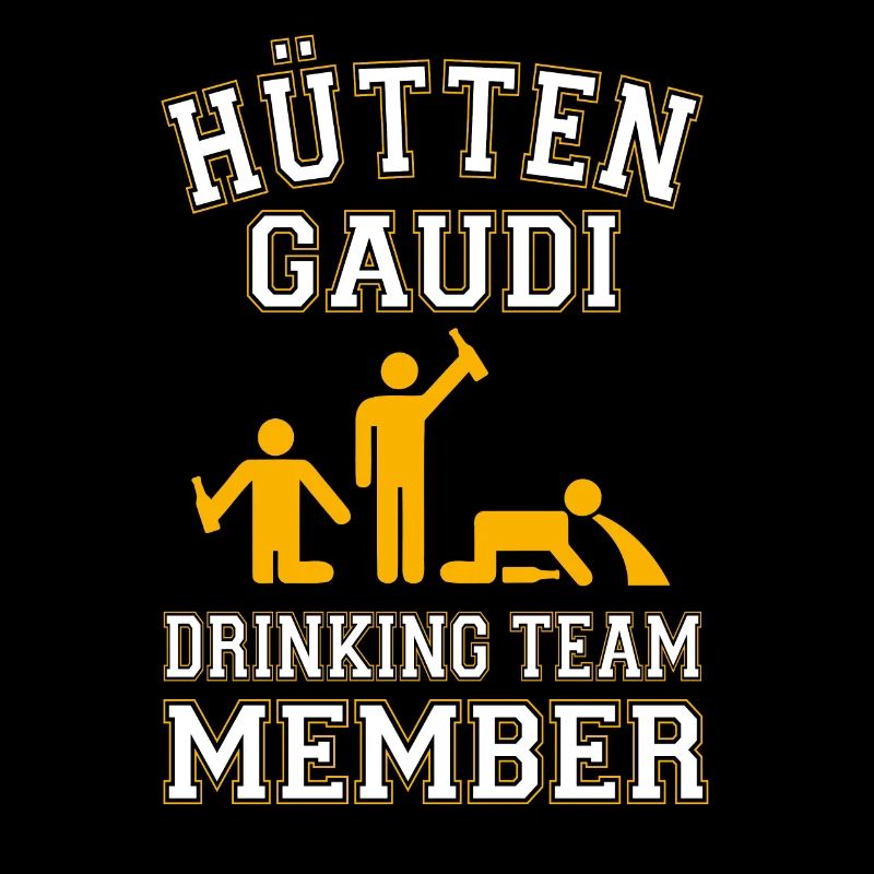 Funny drinking hut fun winter sport gift