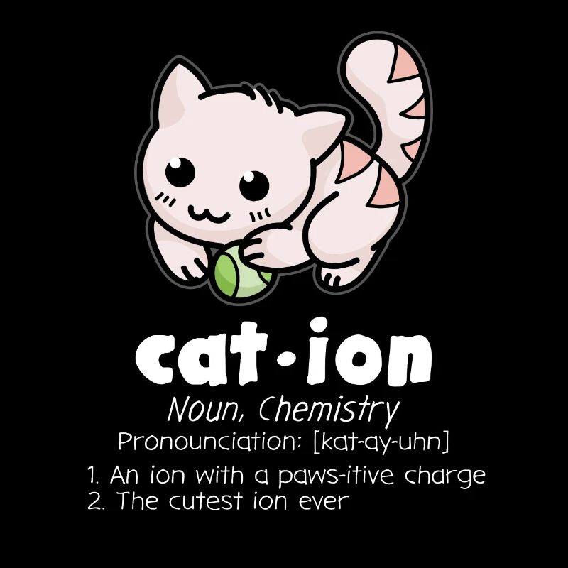 Science chimie drôle Cat Pun