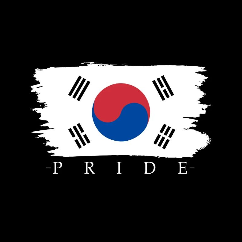 Corée du Nord Corée du Sud Cadeau Drapeau Asie