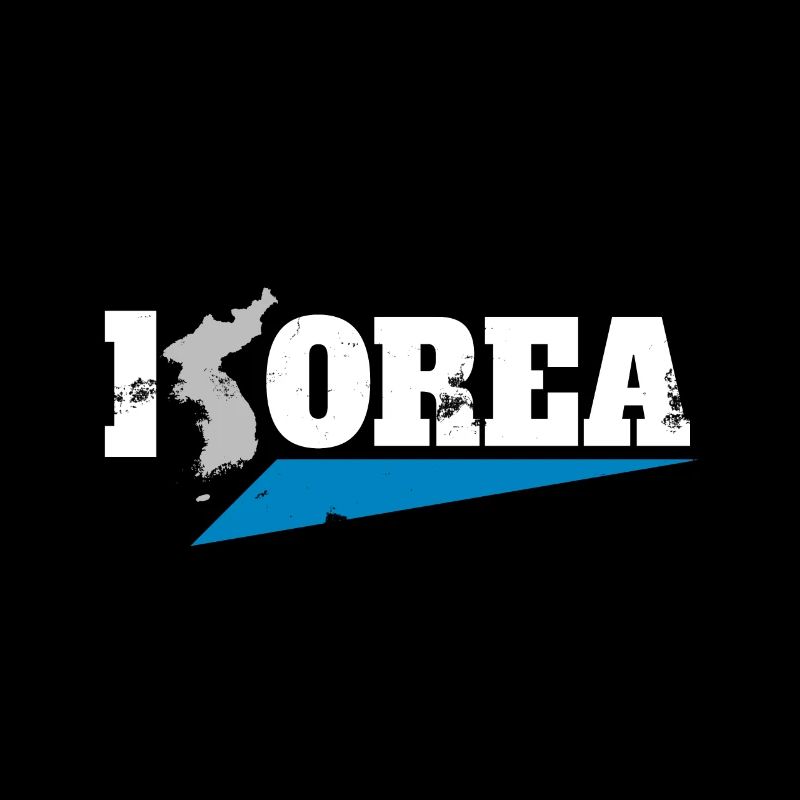 Corée du Nord Corée du Sud Cadeau Drapeau Corée