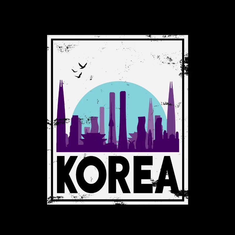 Corée du Nord Corée du Sud Asie cadeau Corée