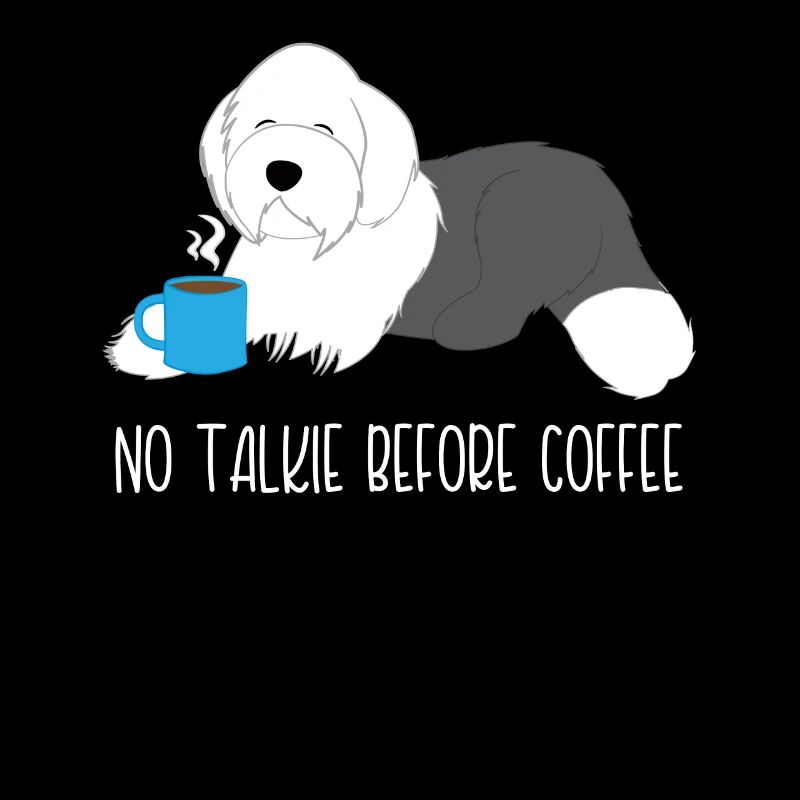 Bobtail - Morgenmuffel - Kaffee - Geschenk