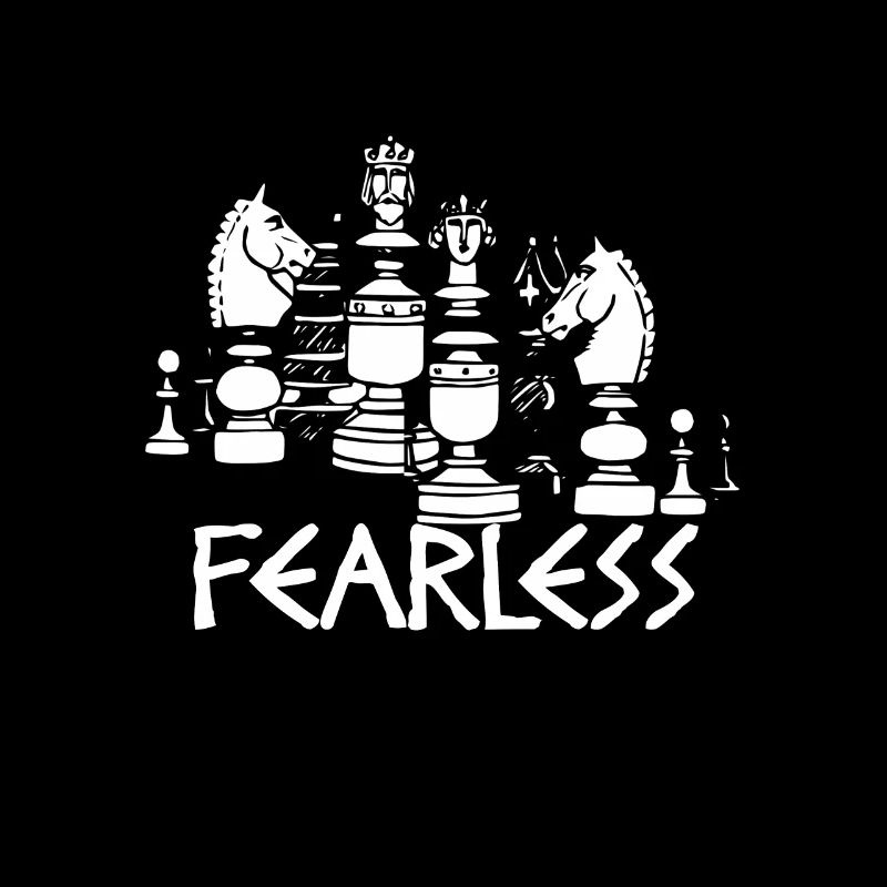 Fearless Chess Schach Geschenk Chess Gift Idea
