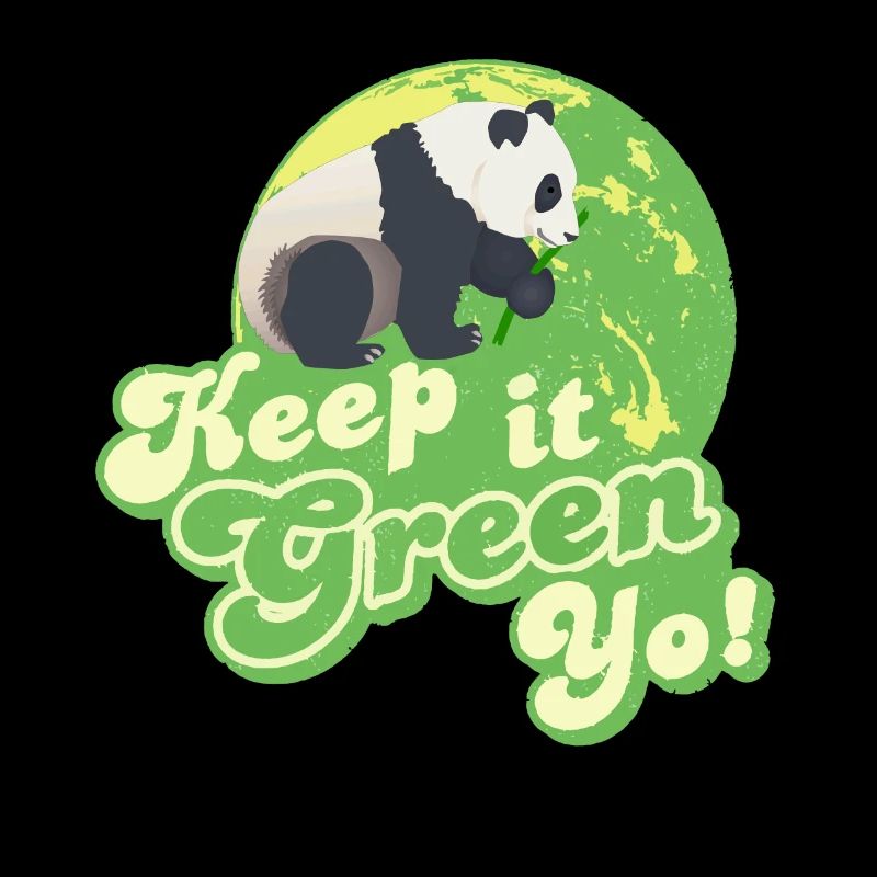 Keep It Green Panda Yo