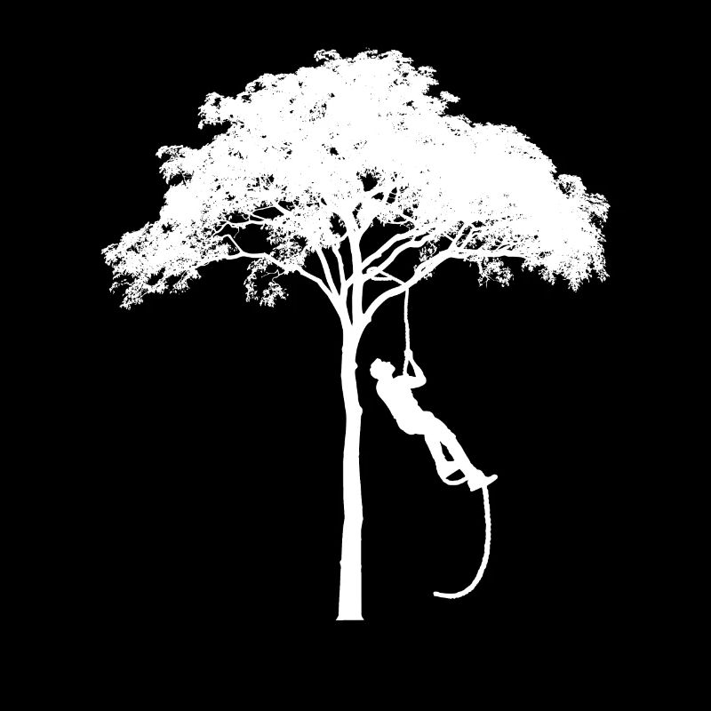 Tree climbing profession hobby rope