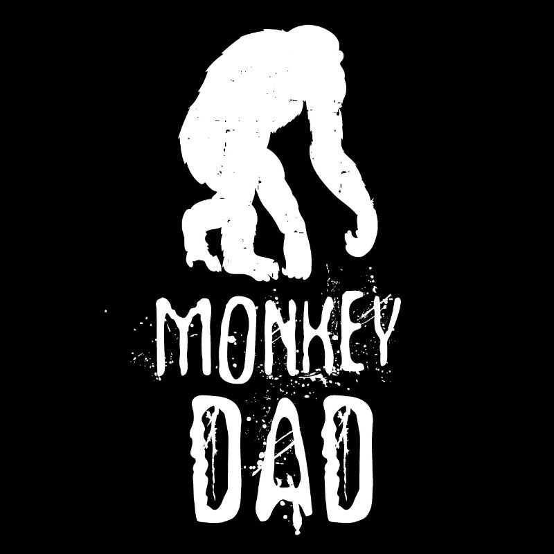 Monkey Dad Father Monkey Gorilla Chimpanzee