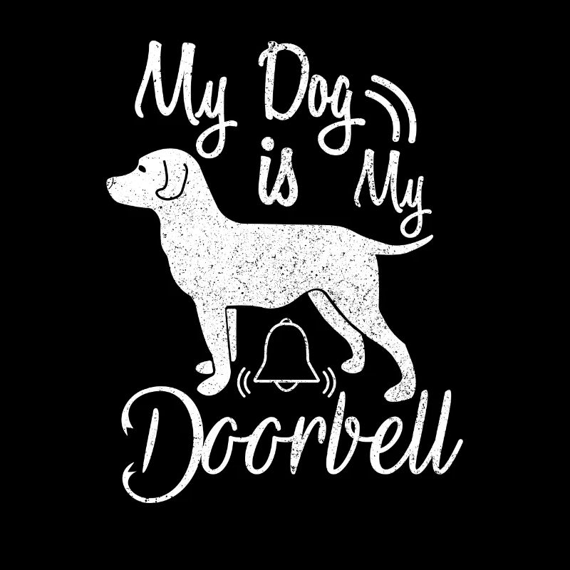 Sonnette de porte de chien