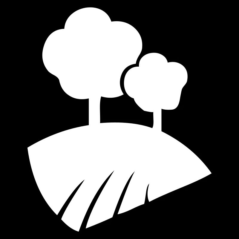 Landschaft mit Bäumen