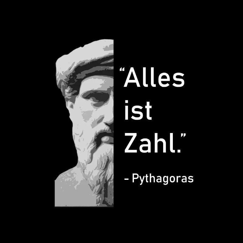 Gift Math Teacher | Pythagoras All is number