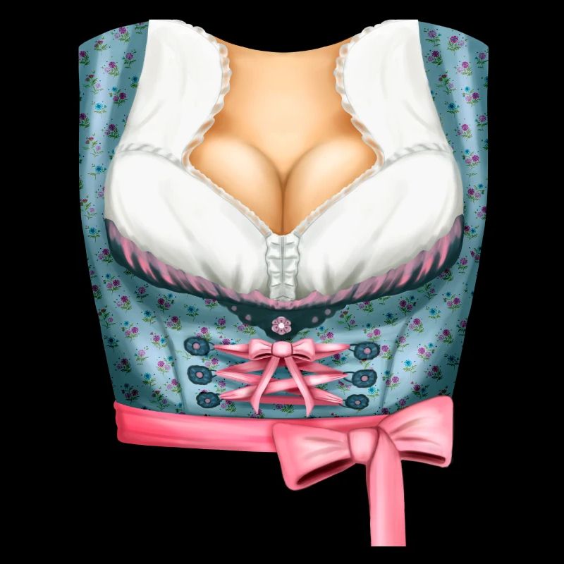 Dirndl Dekolletee