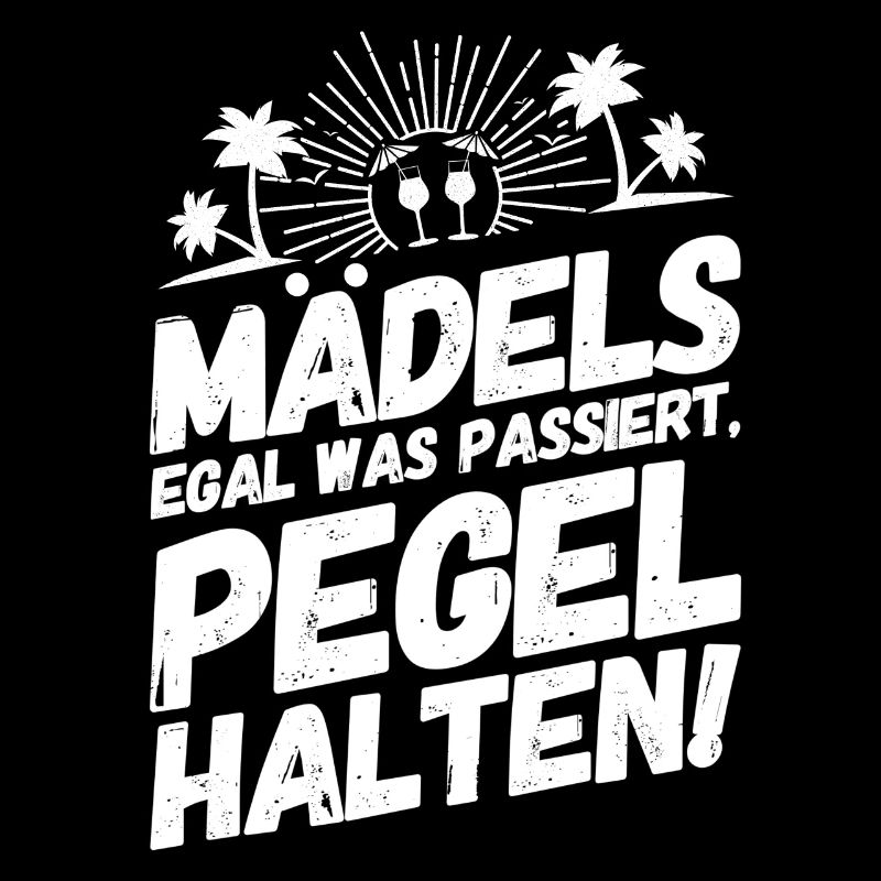 Mallorca Trinkteam Trinkspruch Mädels Pegel