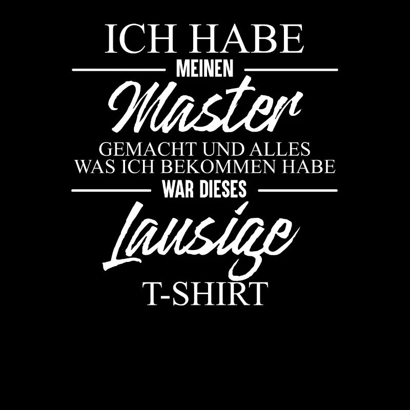 Master's Degree Students