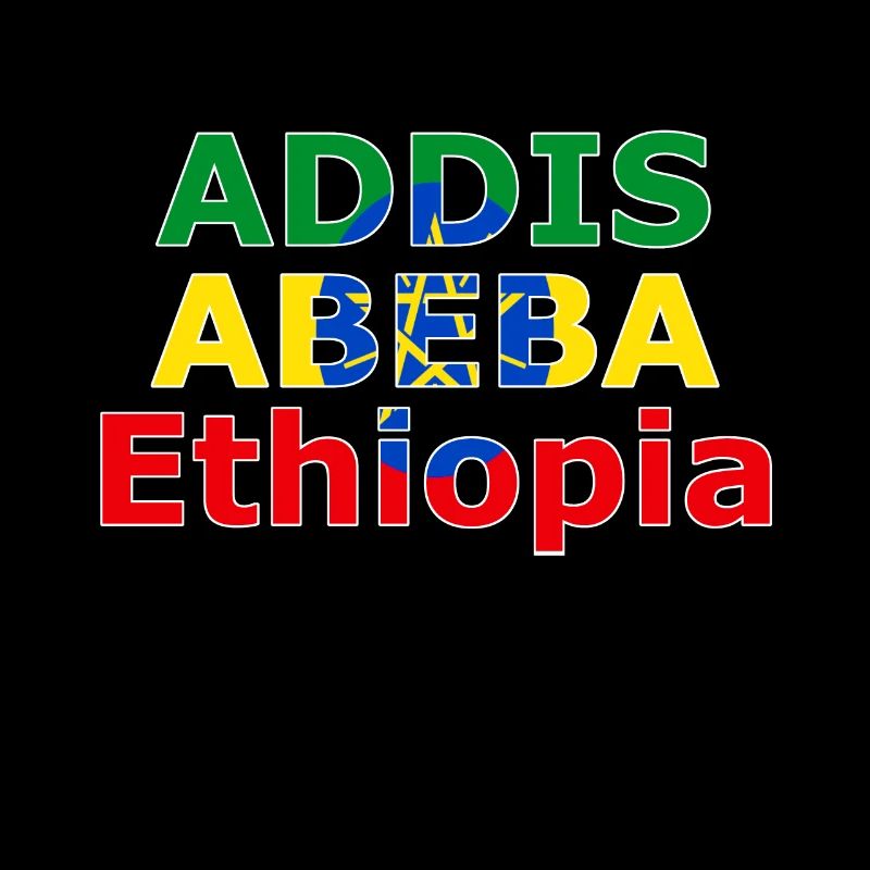 Addis Abeba Éthiopie Dessin des couleurs