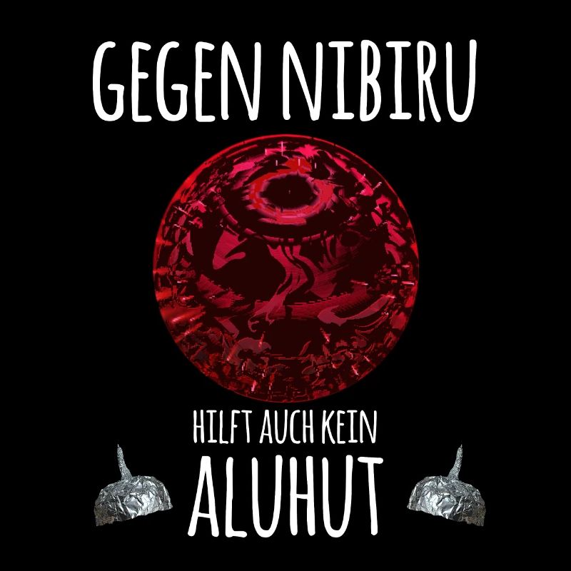 Nibiru Ironisch Anti Verschwörungstheorie Geschenk