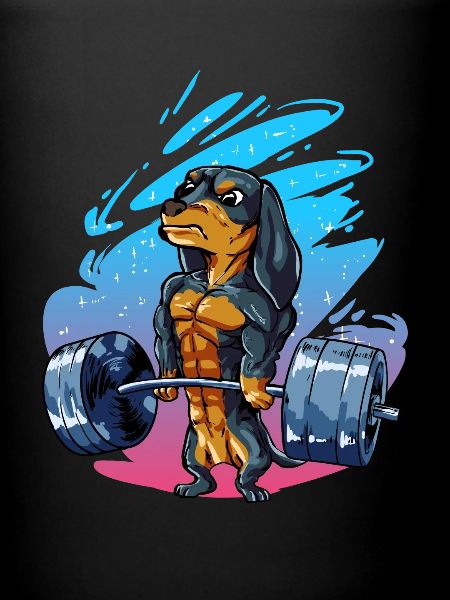 Teckel Dakel Bodybuilder