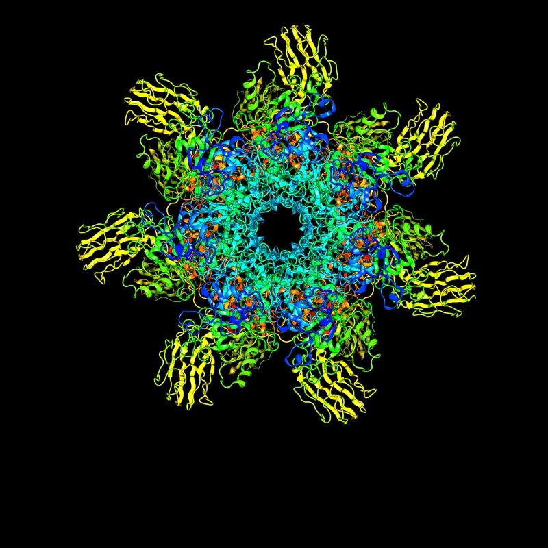 Biochemistry Research Cool protein molecule