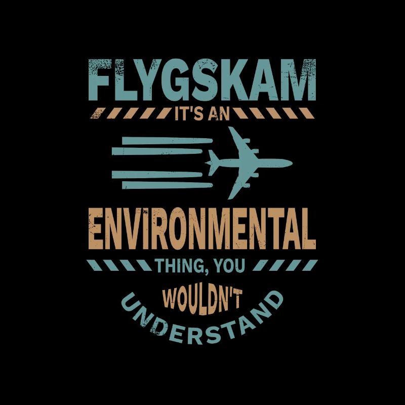 Flight Shame - Flygskam - Environment - Gift