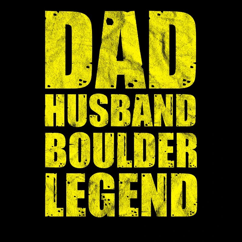Dad husband boulder legend