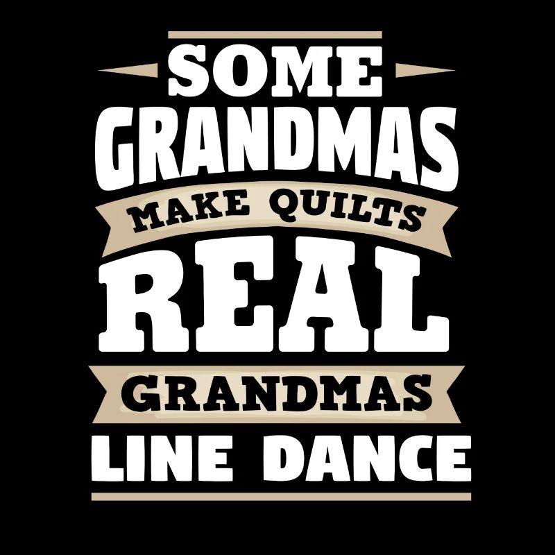 Grand-mère de danse en ligne