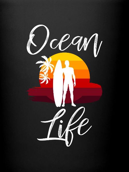 Surfeur Ocean Life Coucher