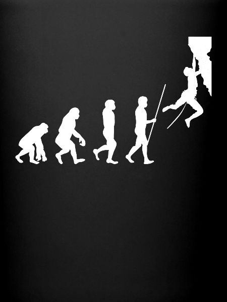 Klettern Evolution