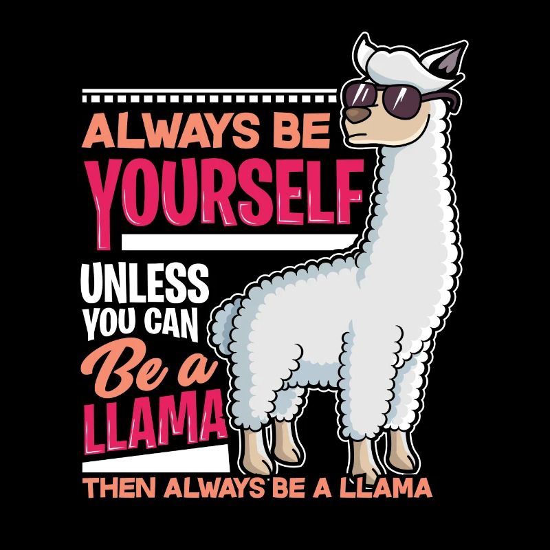 Llama funny gift
