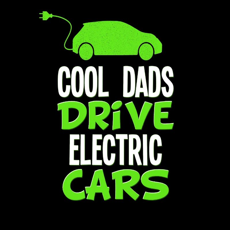 Elektroauto Vater E-Auto Papa