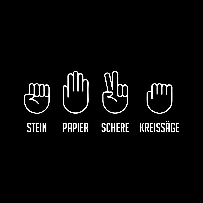 STEIN PAPIER SCHERE