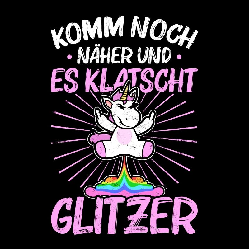 Mittelfinger Einhorn Einhorngeburtstag Spruch